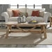 Modus Furniture Harby Reclaimed Wood Rectangular Coffee Table in Rustic Tawny 655450170690 8W6821 Main Image