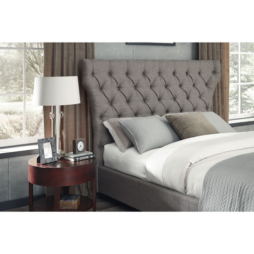 Modus Furniture Melina Tufted Upholstered Headboard in Dolphin Linen  3ZH3L BH53 Main Image