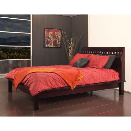 Modus Furniture Veneto Wood Platform Bed in Espresso  VE23F  Main Image