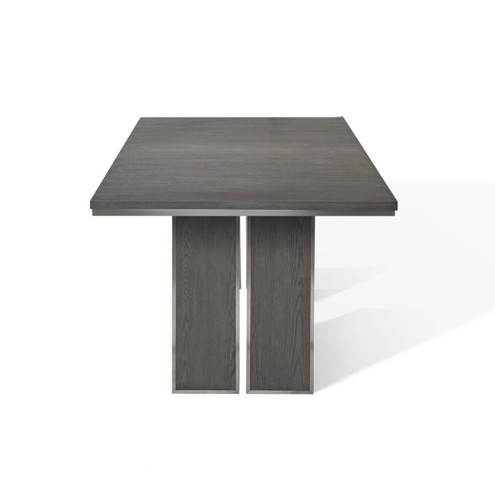 Modus Furniture Plata Extension Dining Table in Thunder Grey 655450307041 6EL460 Image 11