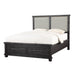 Modus Furniture Yosemite Upholstered Footboard Storage Bed in Cafe  7YC9S  Image 3