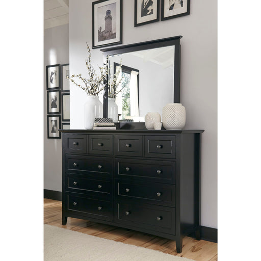 Modus Furniture Paragon Eight Drawer Dresser in Black 655450162831 4N0282 Main Image