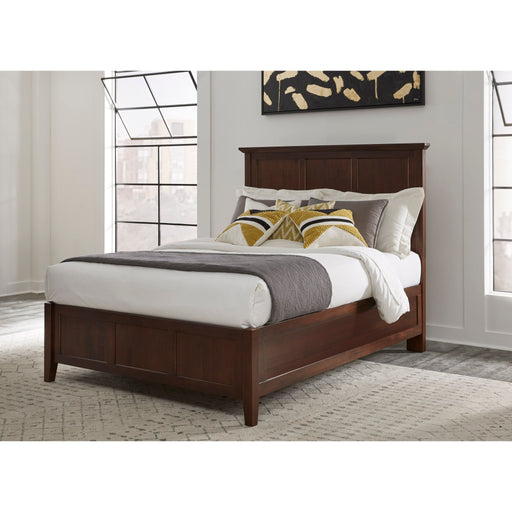 Modus Furniture Paragon Wood Panel Bed in Truffle  4N35L  Main Image