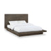 Modus Furniture Melbourne Wood Platform Bed in Dark Pine  8D64H  Image 2