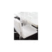 Modus Furniture Amalfi Metal Back Chair in White Leather 655450279959 1AA466M Image 3