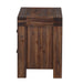 Modus Furniture Meadow Two Drawer Solid Wood Nightstand in Brick Brown 655450091650 3F4181 Image 6