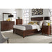 Modus Furniture Paragon Wood Panel Bed in Truffle  4N35L  Image 1