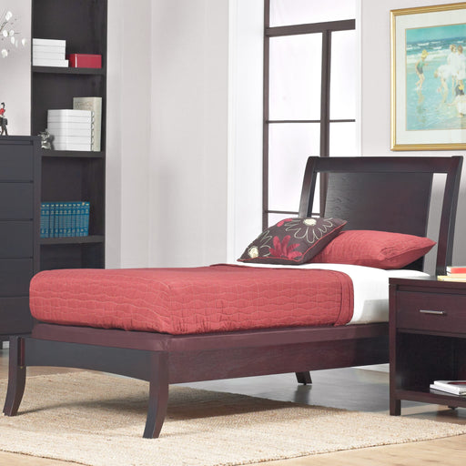 Modus Furniture Nevis Wood Sleigh Bed in Espresso  NV23L  Image 1