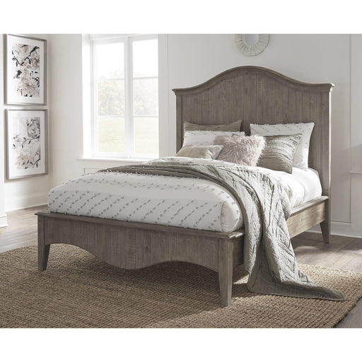 Modus Furniture Ella Solid Wood Crown Bed in Camel  2G38B  Main Image