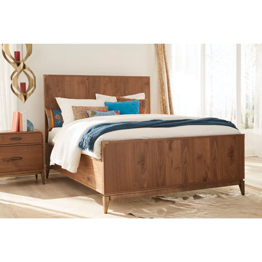 Modus Furniture Adler Wood Panel Bed in Natural Walnut  8N16F  Main Image