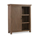 Modus Furniture Autumn Sliding Door Bookcase in Flint Oak 655450342691 8FJ819BS Image 3