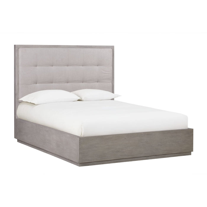 Modus Furniture Oxford Upholstered Platform Bed in Mineral  AZBXF  Image 4