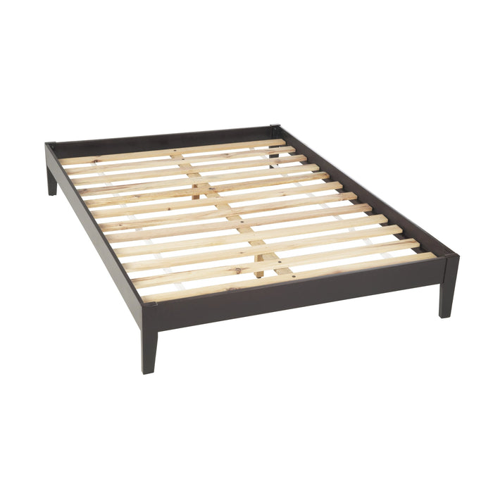 Modus Furniture Simple Wood Platform Bed in Espresso  SP23F  Image 8