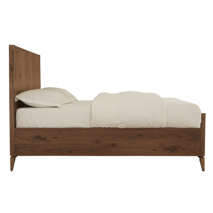 Modus Furniture Adler Wood Panel Bed in Natural Walnut  8N16F  Image 6