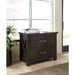 Modus Furniture Yosemite Solid Wood Lateral File Cabinet in Cafe 655450191213 7YC918 Main Image