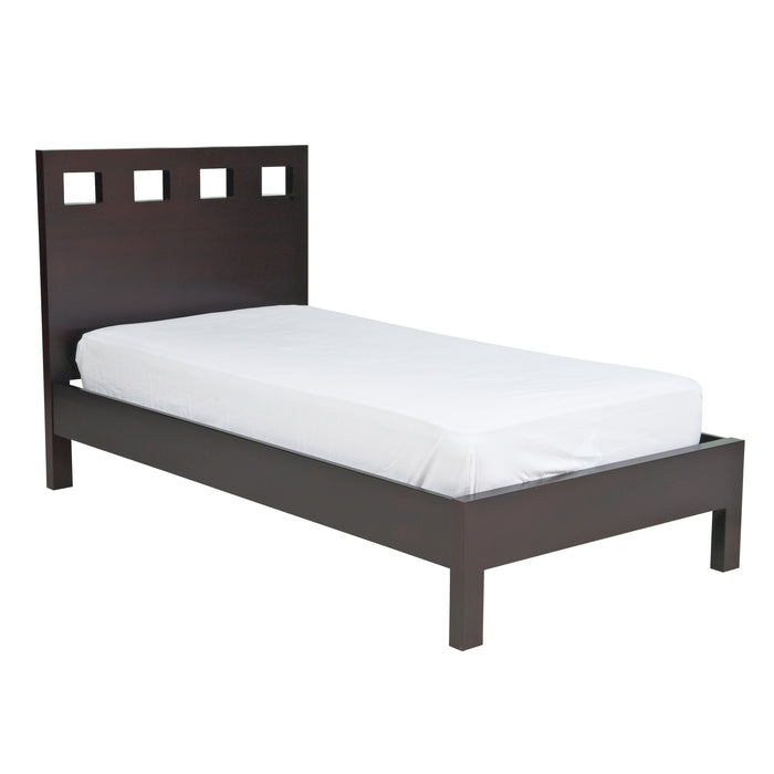 Modus Furniture Riva Wood Platform Bed in Espresso  RV23F  Image 5