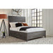 Modus Furniture Townsend Solid Wood Low-Profile Bed in Gunmetal  8TR9B  Main Image