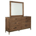 Modus Adler Six Drawer Dresser in Natural Walnut (2024) Image 4