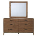 Modus Adler Six Drawer Dresser in Natural Walnut (2024) Image 5