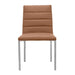 Modus Amalfi Metal Back Chair in Cognac Leather Image 1