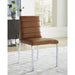 Modus Amalfi Metal Back Chair in Cognac Leather Main Image