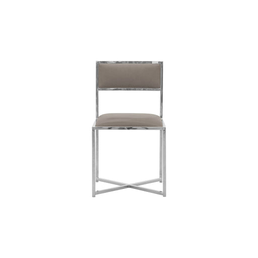Modus Amalfi X-Base Chair in Taupe Leather Image 1
