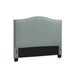 Modus Ariana Camelback Upholstered Headboard in Bluebird Linen Image 3