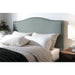 Modus Ariana Camelback Upholstered Headboard in Bluebird Linen Main Image