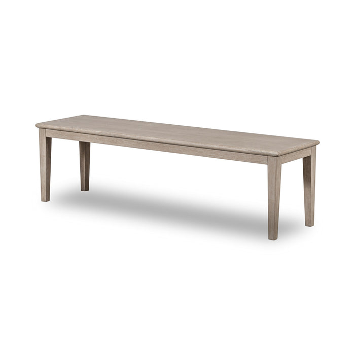 Modus Camden Oak Wood Bench in Chai Image 1