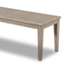 Modus Camden Oak Wood Bench in Chai Image 3