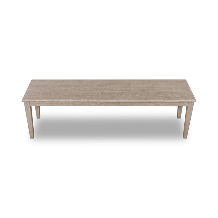 Modus Camden Oak Wood Bench in Chai Image 4