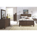 Modus Corinth Solid Wood Panel Bed in River Wash Image 1