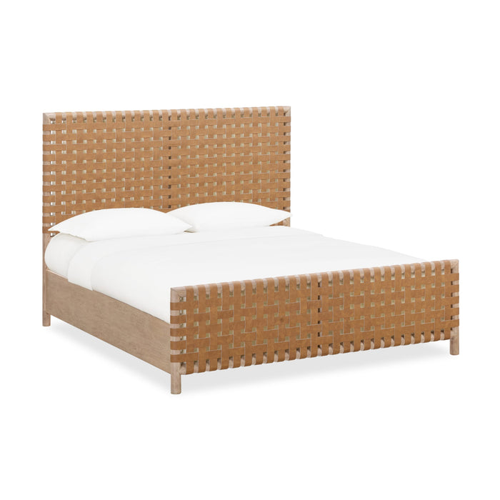 Modus Dorsey Woven Panel Bed in Granola and Ginger Image 2