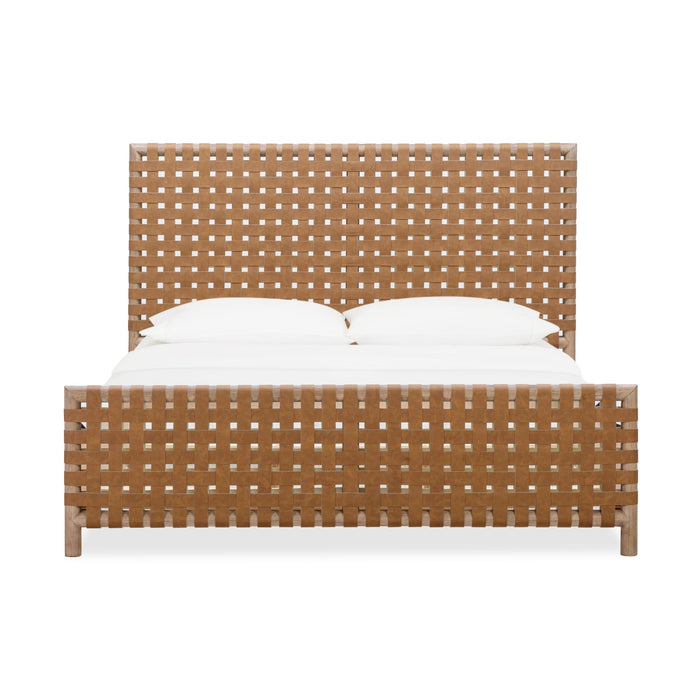Modus Dorsey Woven Panel Bed in Granola and Ginger Image 3