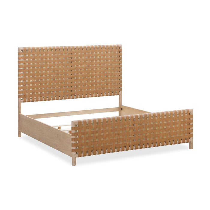 Modus Dorsey Woven Panel Bed in Granola and Ginger Image 5