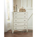 Modus Ella Solid Wood Five Drawer Chest in White Wash (2024) Main Image