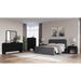 Modus Elora Fully Upholstered Platform Bed in Charcoal Velvet Image 6