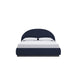 Modus Flex Upholstered Bed in Blue Jeans Chenille Main Image