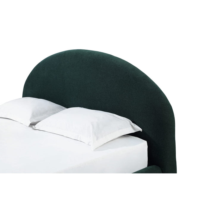 Modus Flex Upholstered Bed in Emerald Chenille Image 3