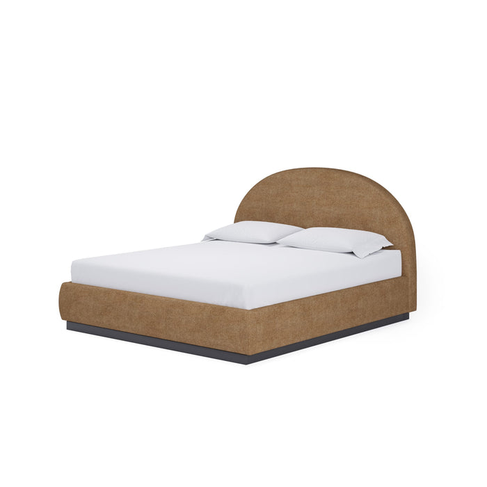 Modus Flex Upholstered Bed in Porcini Chenille Image 1