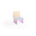 Modus Fomo Iridescent Acrylic Accent Chair Main Image