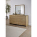 Modus Furano Six Drawer Ash Wood Dresser in Ginger Image 3