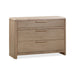 Modus Furano Three Drawer Ash Wood Bachelor Chest in Ginger Image 1