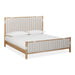 Modus Furano Upholstered Panel Bed in Ginger and Brun Boucle Main Image