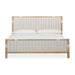 Modus Furano Upholstered Panel Bed in Ginger and Brun Boucle Image 1