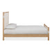 Modus Furano Upholstered Panel Bed in Ginger and Brun Boucle Image 2