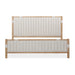 Modus Furano Upholstered Panel Bed in Ginger and Brun Boucle Image 3
