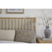 Modus Furano Upholstered Panel Bed in Ginger and Brun Boucle Image 1