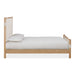 Modus Furano Upholstered Panel Bed in Ginger and Brun Boucle Image 4