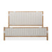 Modus Furano Upholstered Panel Bed in Ginger and Brun Boucle Image 6